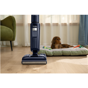 Belaidis plaunantis siurblys Tineco Floor One S7 Stretch, Wet & Dry, tamsiai mėlynas