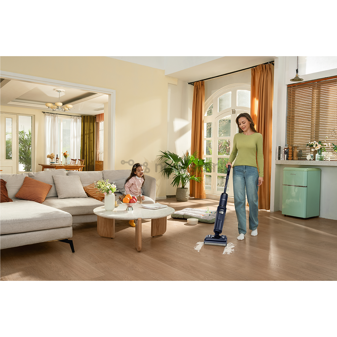 Belaidis plaunantis siurblys Tineco Floor One S7 Stretch, Wet & Dry, tamsiai mėlynas
