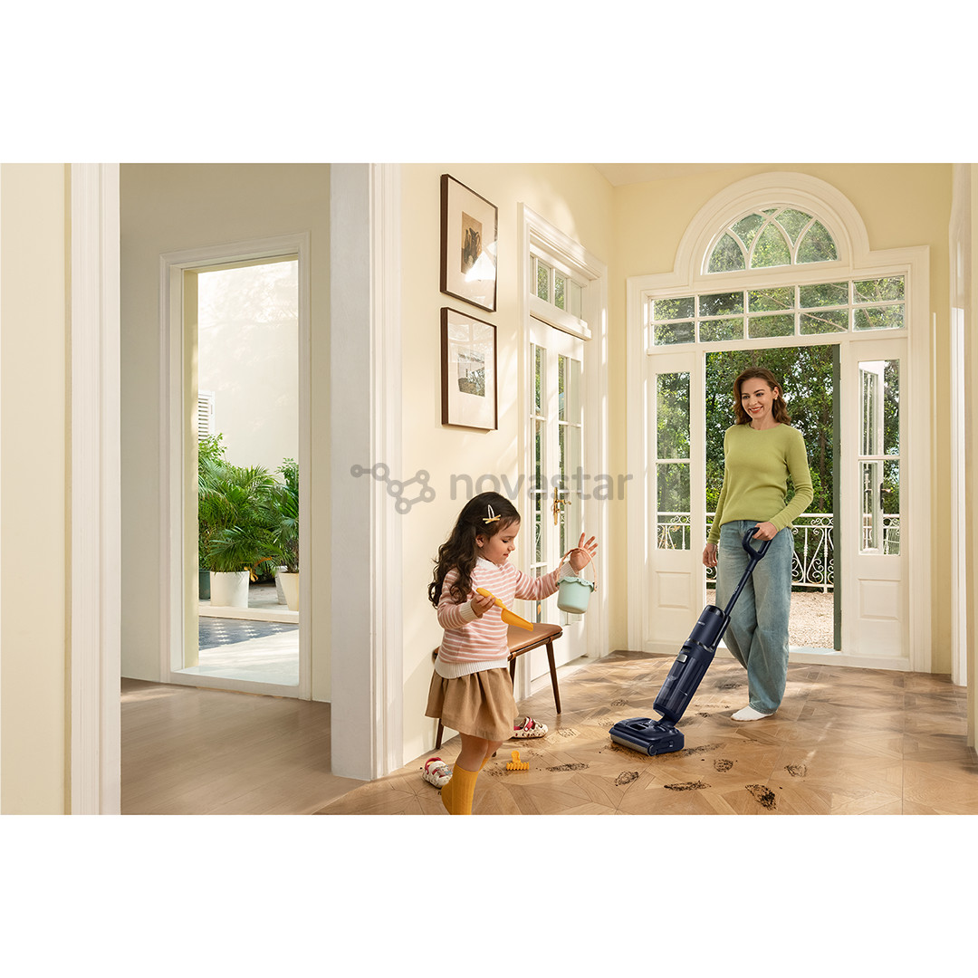 Tineco Floor One S7 Stretch, Wet & Dry, dark blue - Cordless vacuum cleaner