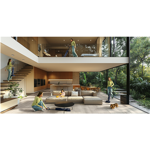 Belaidis plaunantis siurblys Tineco Floor One S7 Stretch, Wet & Dry, tamsiai mėlynas
