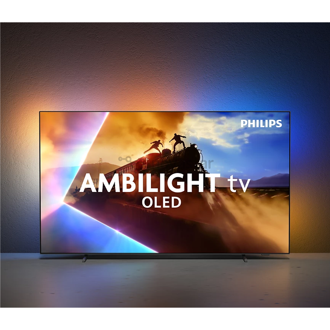 Televizorius Philips OLED770, 48'', 4K UHD, OLED, pilkas
