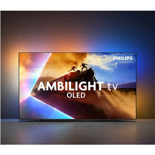 Philips OLED770, 55'', 4K UHD, OLED, серый - Телевизор