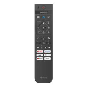 Televizorius Philips OLED770, 55'', 4K UHD, OLED, pilkas