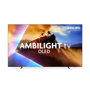 Televizorius Philips OLED770, 65'', 4K UHD, OLED, pilkas 65OLED770/12