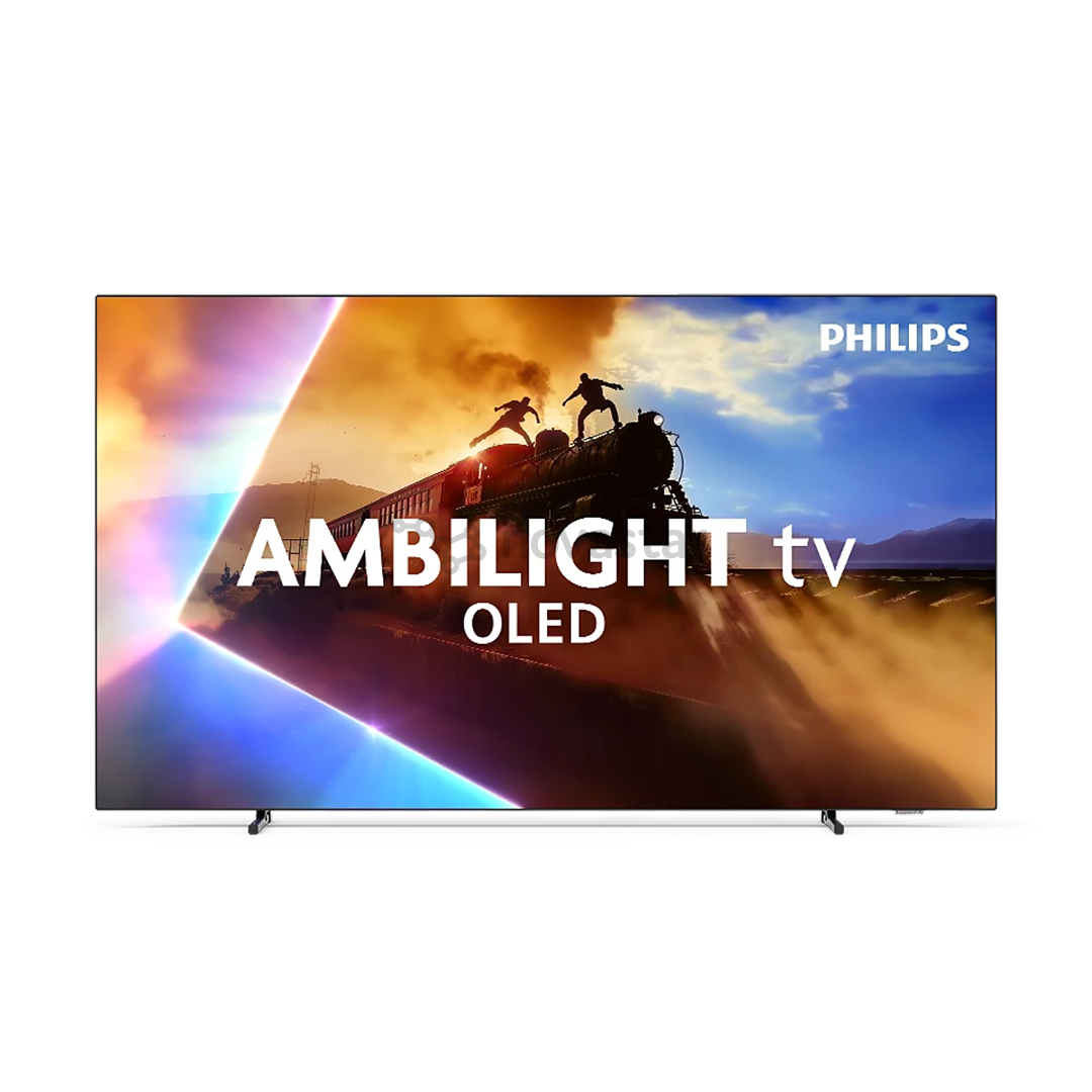 Televizorius Philips OLED770, 65'', 4K UHD, OLED, pilkas