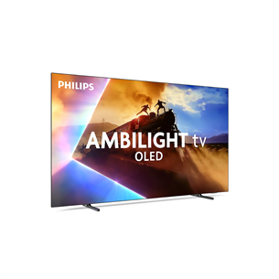 Televizorius Philips OLED770, 65'', 4K UHD, OLED, pilkas