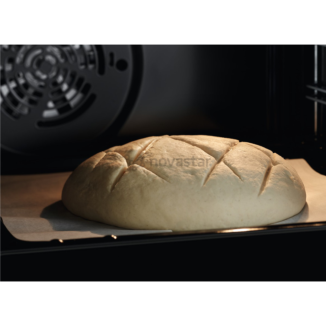 Electrolux Steambake, 58 L, plotis 60 cm, nerūdijančio plieno - Dujinė viryklė su elektrine orkaite