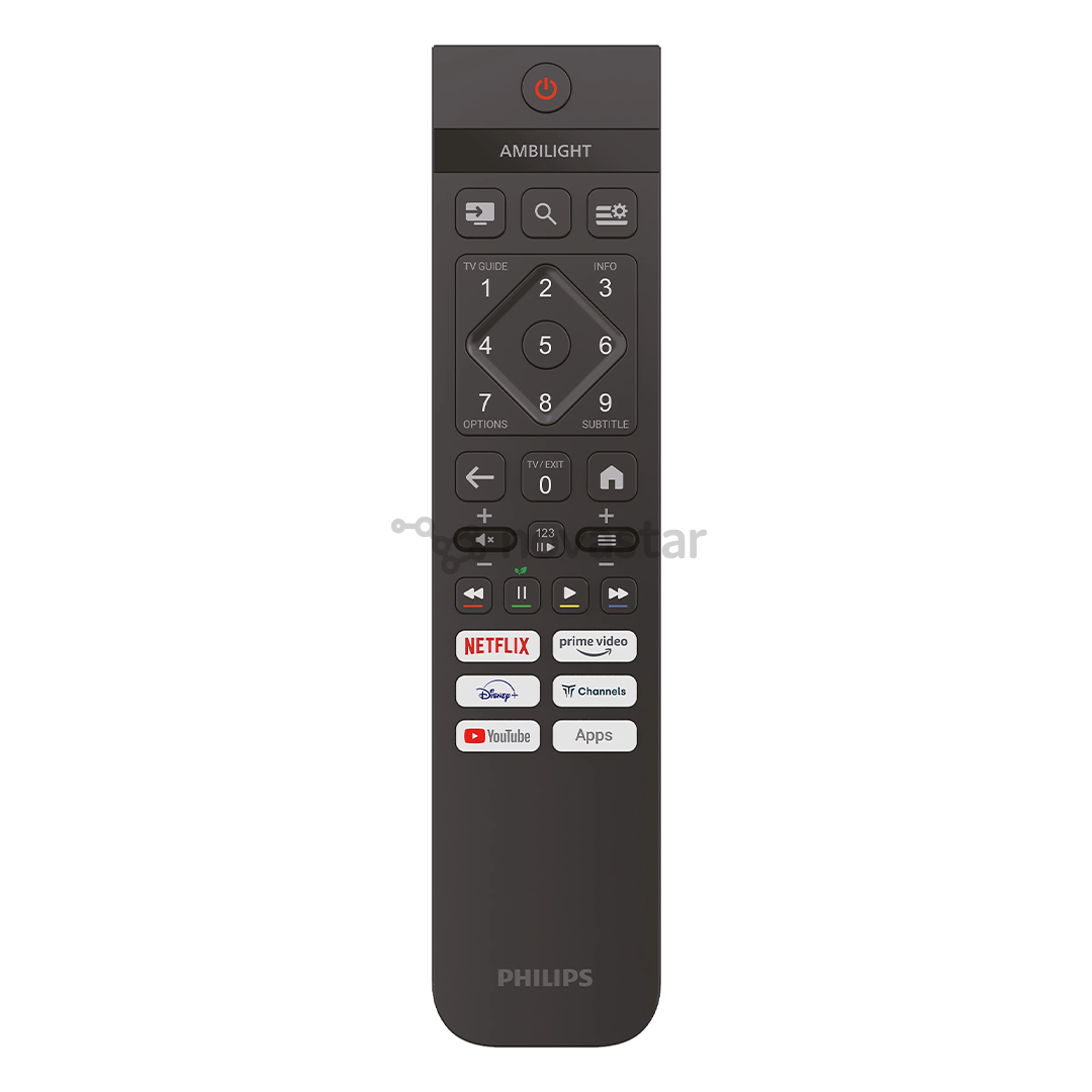 Televizorius Philips PUS8010, 65'', 4K UHD, LED, juodas