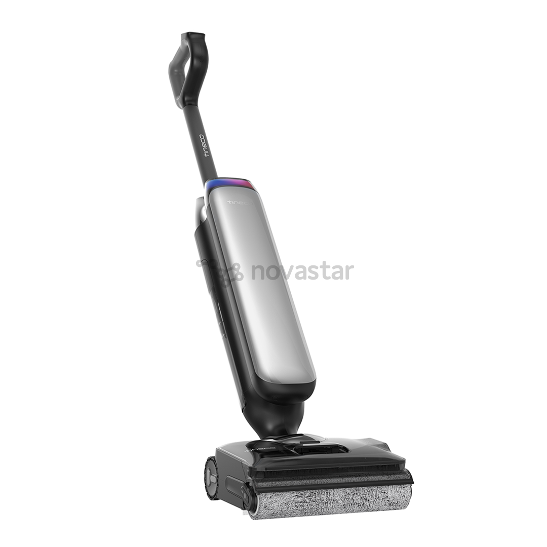 Plaunantis dulkių siurblys Tineco Floor One S9 Artist Premium, Wet & Dry, sidabro spalvos/juodas