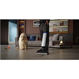 Plaunantis dulkių siurblys Tineco Floor One S9 Artist Premium, Wet & Dry, sidabro spalvos/juodas