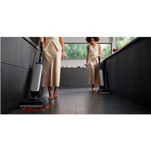Plaunantis dulkių siurblys Tineco Floor One S9 Artist Premium, Wet & Dry, sidabro spalvos/juodas