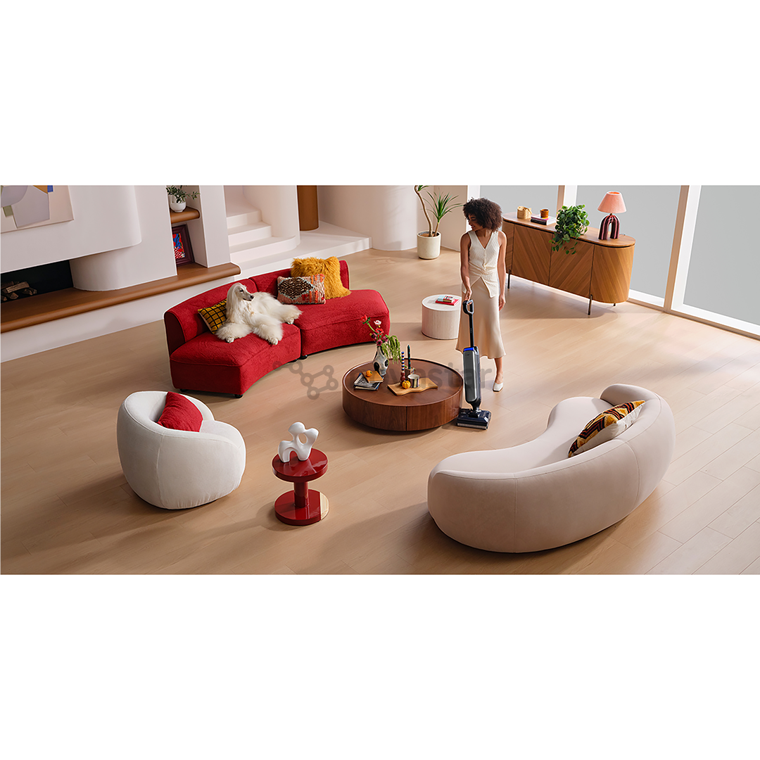 Plaunantis dulkių siurblys Tineco Floor One S9 Artist Premium, Wet & Dry, sidabro spalvos/juodas