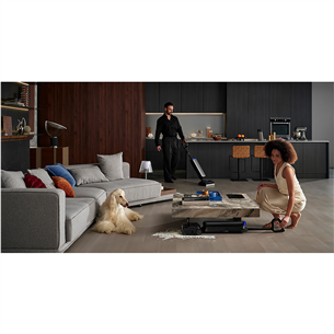 Plaunantis dulkių siurblys Tineco Floor One S9 Artist Premium, Wet & Dry, sidabro spalvos/juodas