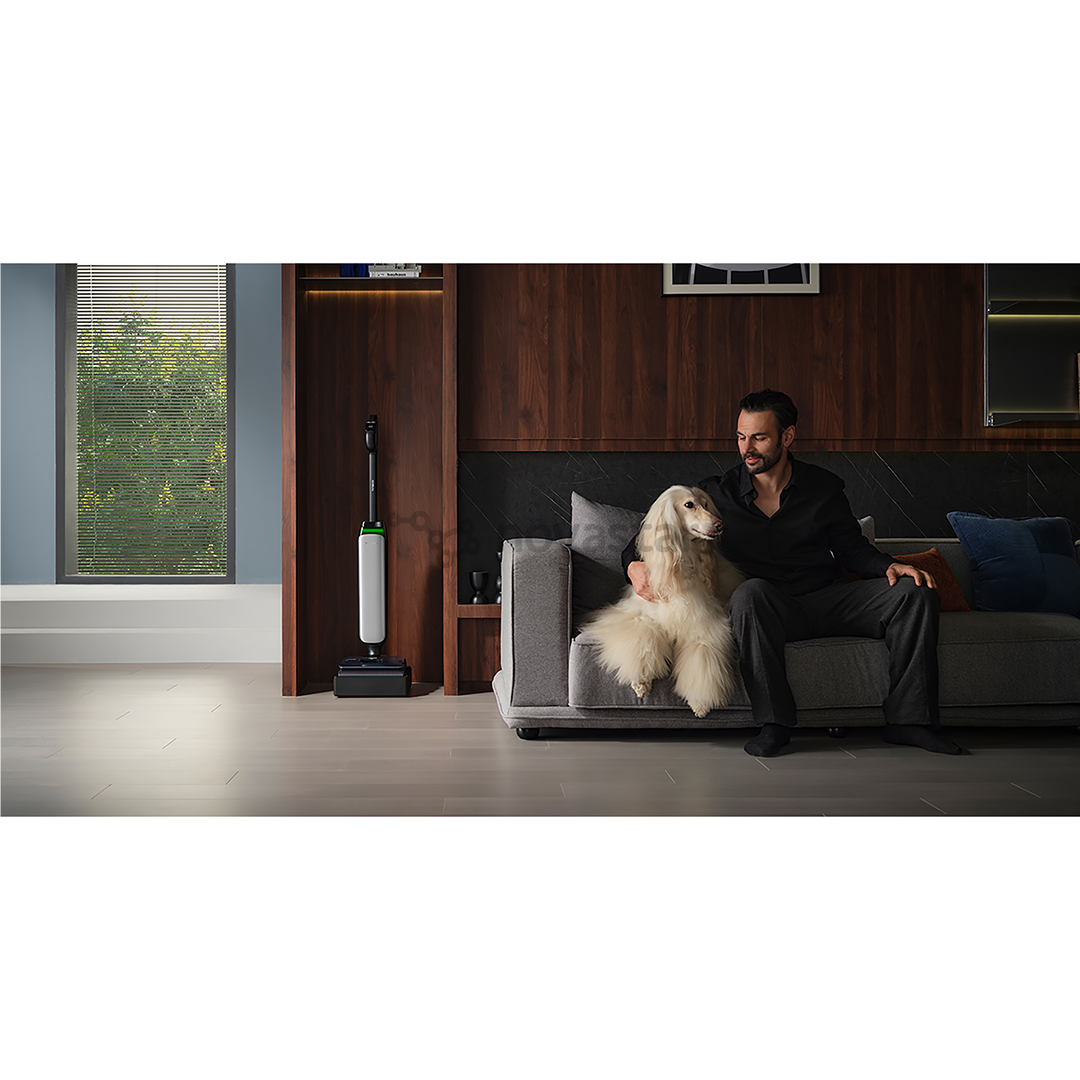Plaunantis dulkių siurblys Tineco Floor One S9 Artist Premium, Wet & Dry, sidabro spalvos/juodas
