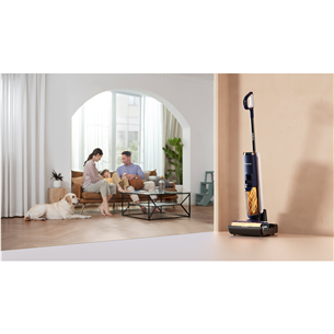 Belaidis plaunantis siurblys Tineco Floor One S6 Flashdry Pet, mėlynas