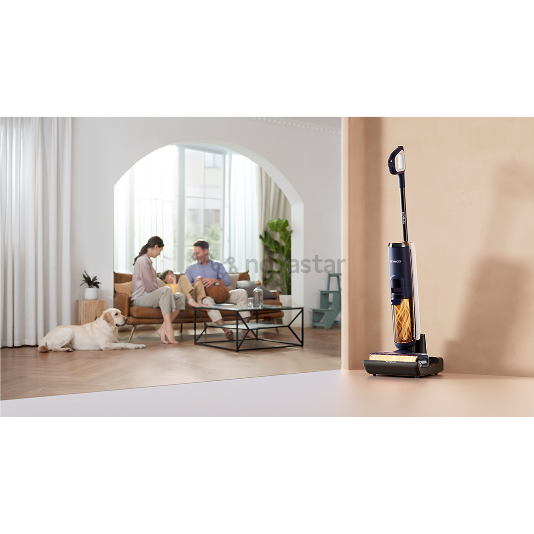 Belaidis plaunantis siurblys Tineco Floor One S6 Flashdry Pet, mėlynas