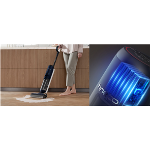 Belaidis plaunantis siurblys Tineco Floor One S6 Flashdry Pet, mėlynas