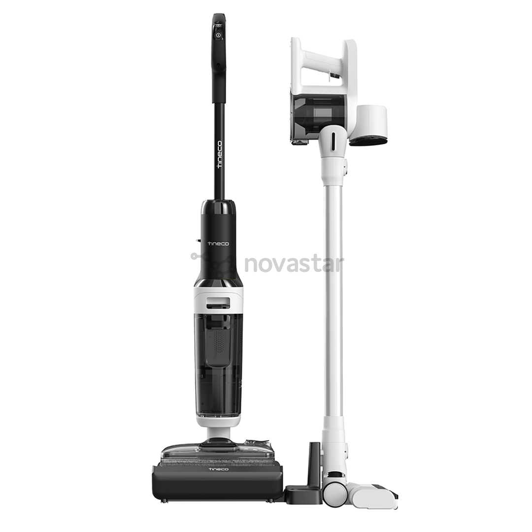 Belaidis plaunantis siurblys Tineco Switch S6 Stretch Plus, baltas/juodas