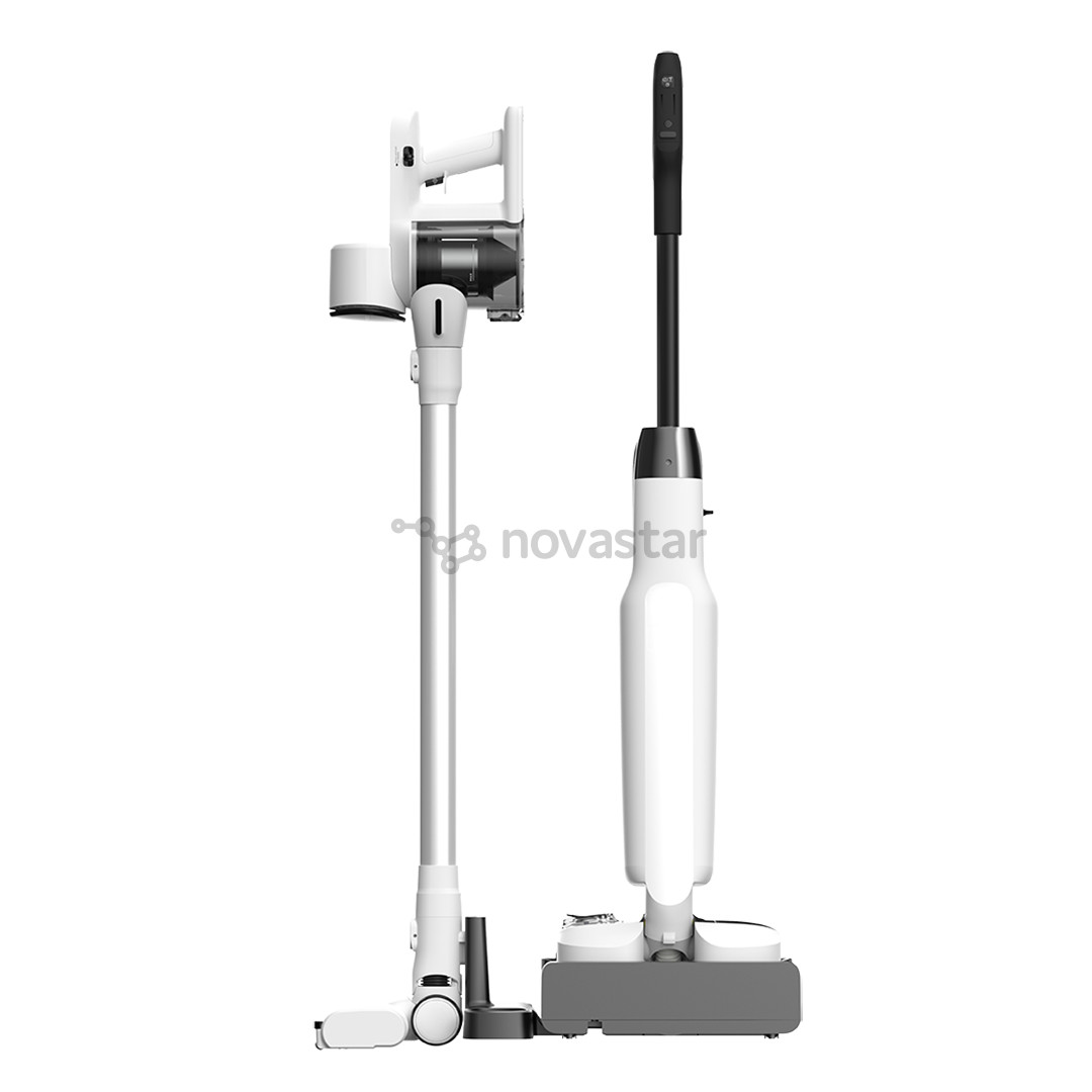 Belaidis plaunantis siurblys Tineco Switch S6 Stretch Plus, baltas/juodas