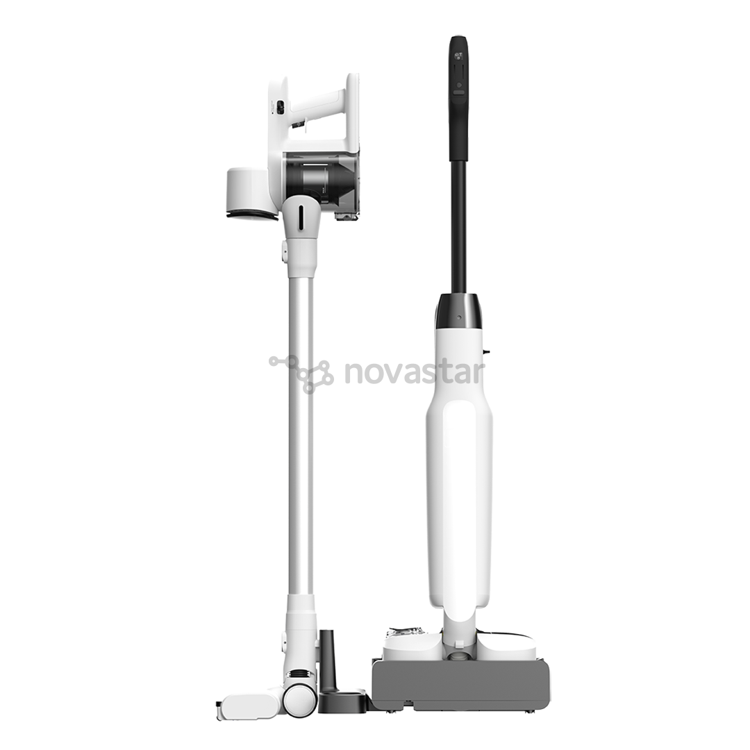 Belaidis plaunantis siurblys Tineco Switch S6 Stretch Plus, baltas/juodas