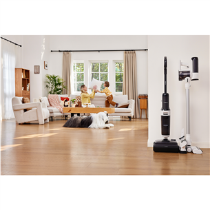 Belaidis plaunantis siurblys Tineco Switch S6 Stretch Plus, baltas/juodas