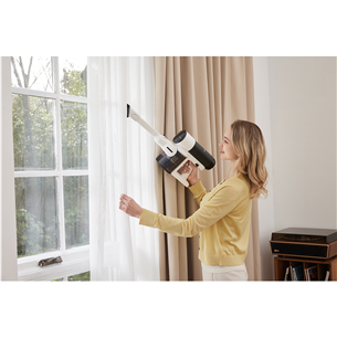 Belaidis plaunantis siurblys Tineco Switch S6 Stretch Plus, baltas/juodas