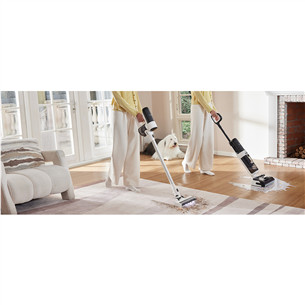 Belaidis plaunantis siurblys Tineco Switch S6 Stretch Plus, baltas/juodas