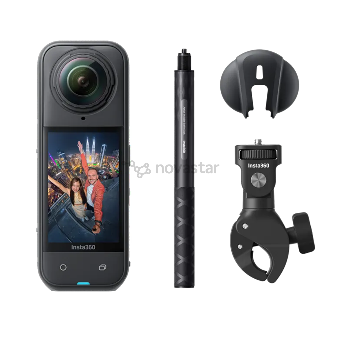 Insta360 X5 Motorcycle Multiview Bundle, 8K, 360º, black - Action camera