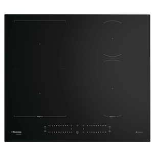 Hisense, width 59.5 cm, frameless, black - Built-in induction hob HI6432BSCWF
