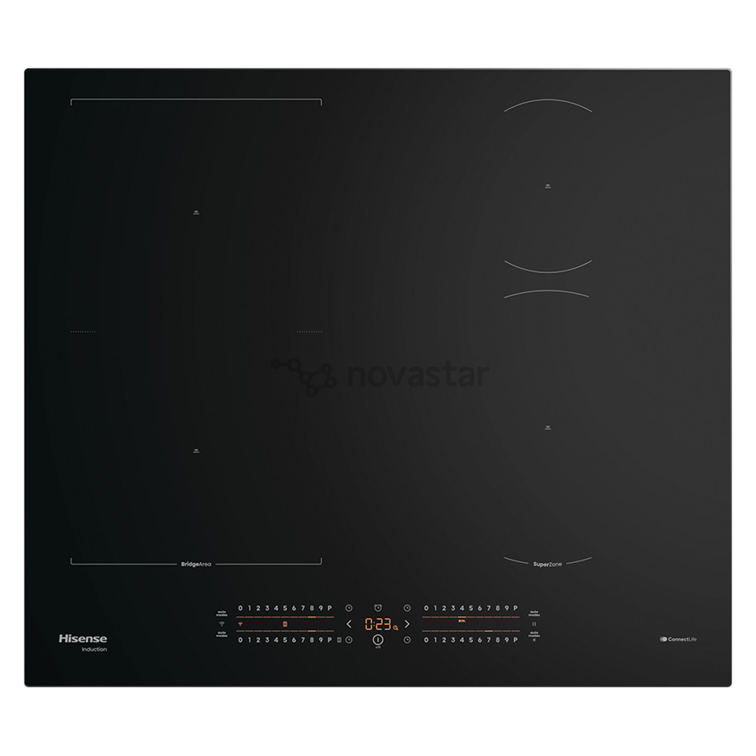 Hisense, width 59.5 cm, frameless, black - Built-in induction hob