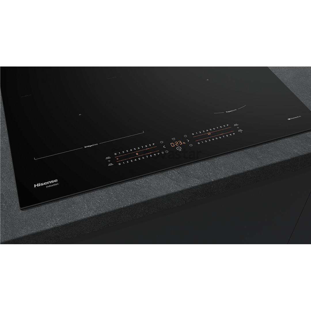 Hisense, width 59.5 cm, frameless, black - Built-in induction hob