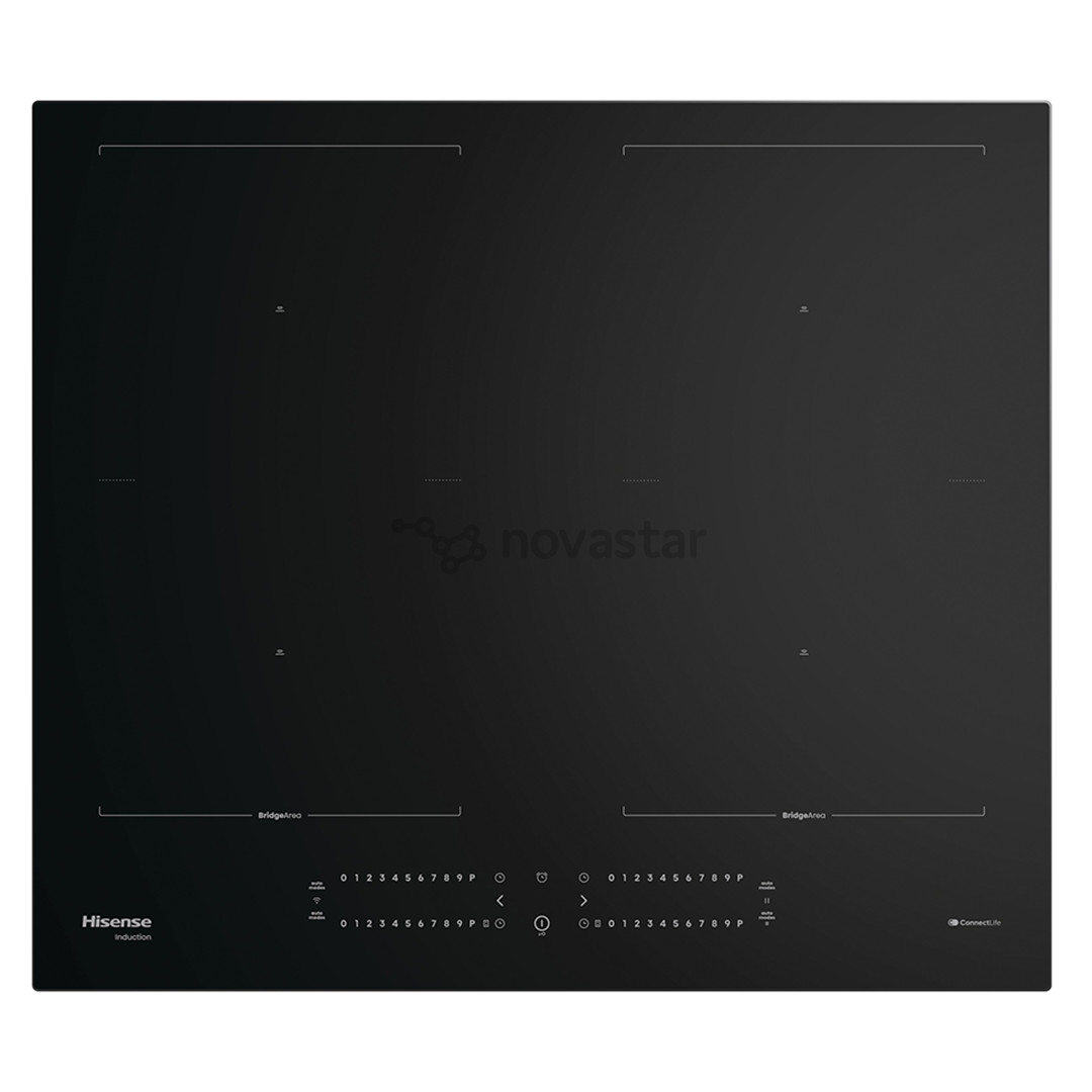 Hisense, width 59.5 cm, frameless, black - Built-in induction hob