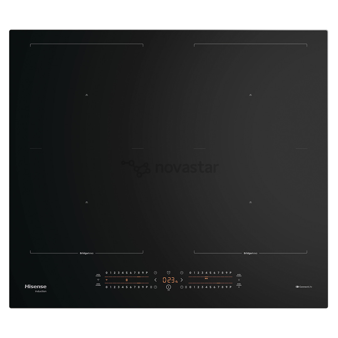 Hisense, width 59.5 cm, frameless, black - Built-in induction hob