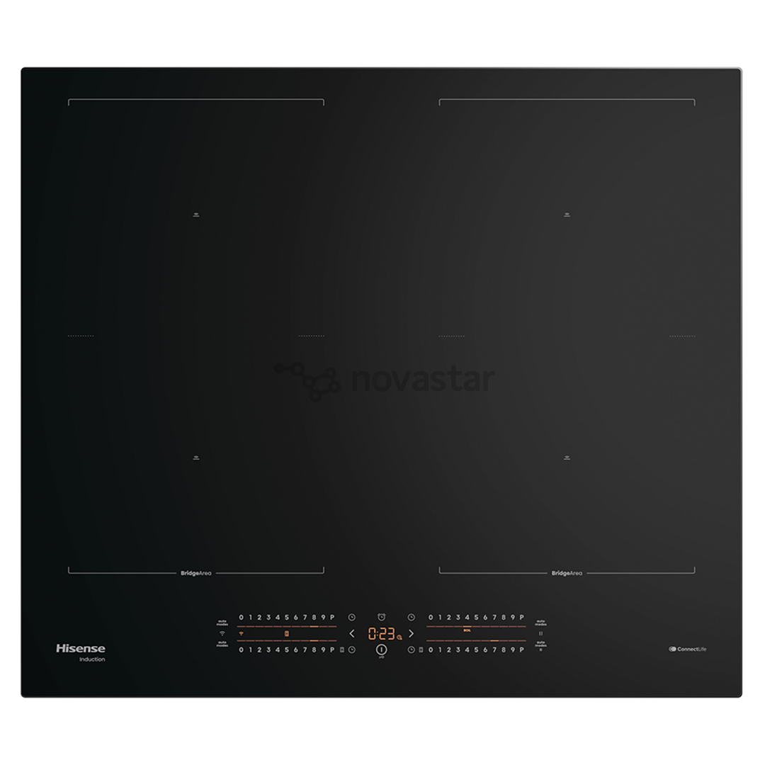 Hisense, width 59.5 cm, frameless, black - Built-in induction hob
