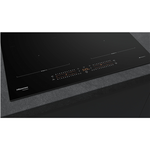 Hisense, width 59.5 cm, frameless, black - Built-in induction hob