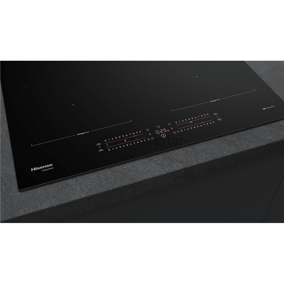 Hisense, width 59.5 cm, frameless, black - Built-in induction hob