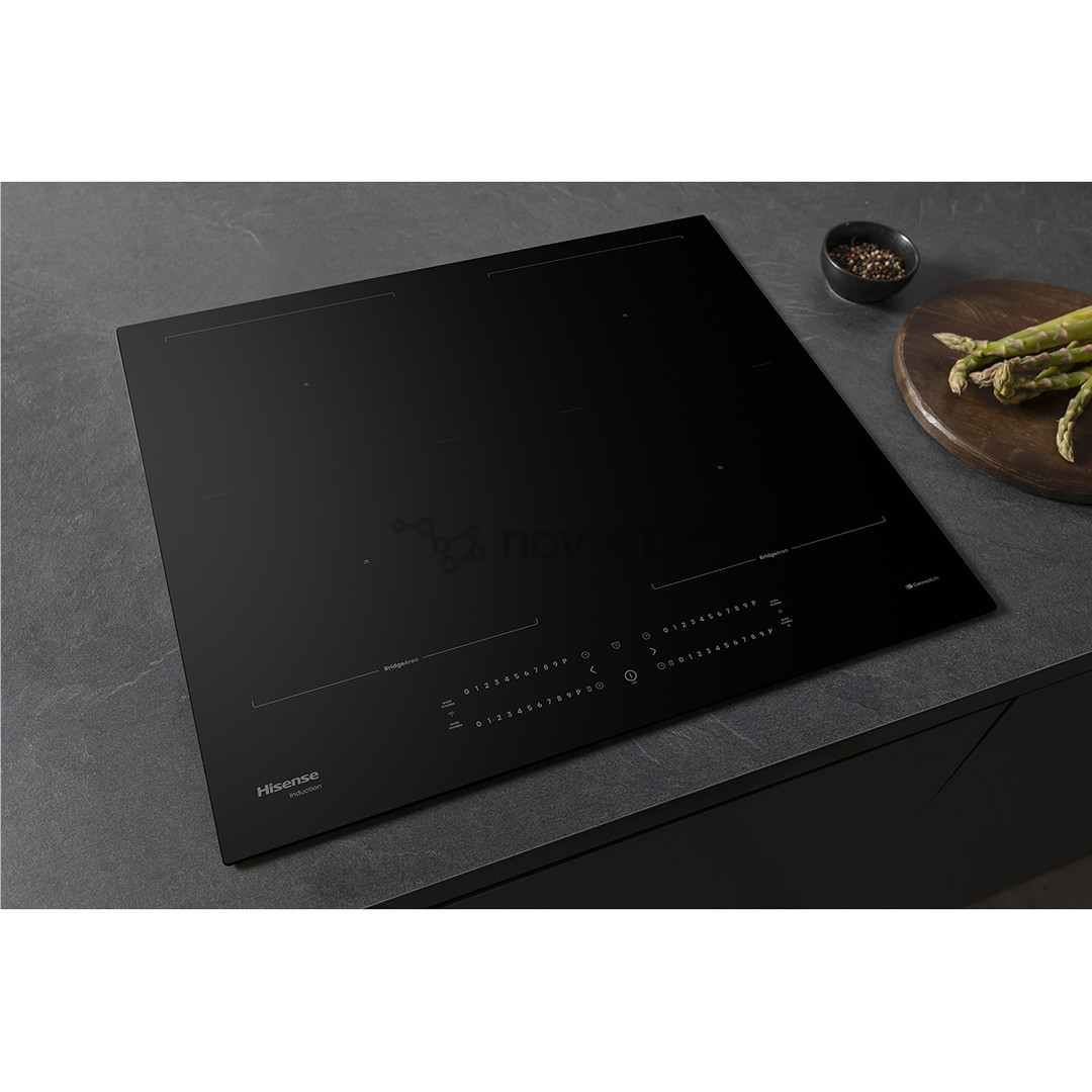 Hisense, width 59.5 cm, frameless, black - Built-in induction hob