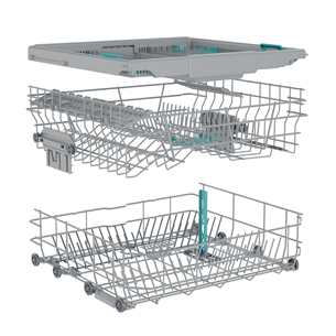 Hisense, 16 komplektų talpa - Įmontuojama indaplovė