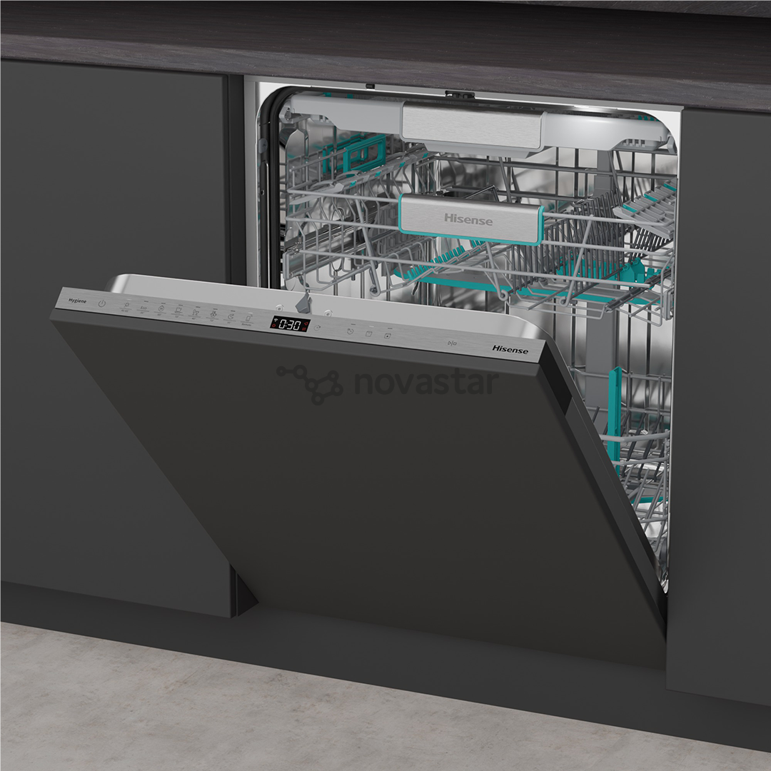 Hisense, 16 komplektų talpa - Įmontuojama indaplovė