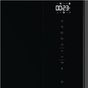 Hisense, 25 L, 1450 W, juoda - Įmontuojama mikrobangų krosnelė su griliu