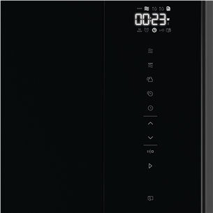 Hisense, 25 L, 1450 W, black - Built-in microwave oven with grill