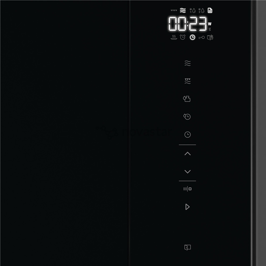 Hisense, 25 L, 1450 W, juoda - Įmontuojama mikrobangų krosnelė su griliu