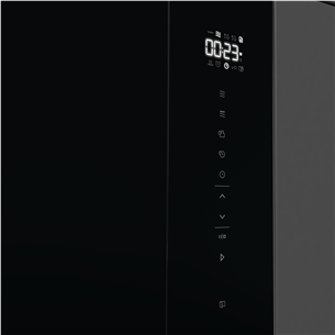 Hisense, 25 L, 1450 W, black - Built-in microwave oven with grill