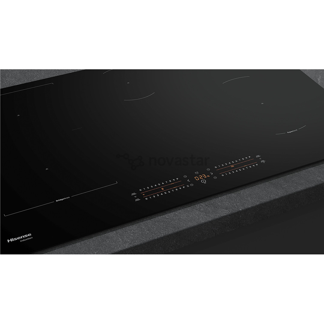 Hisense, width 79,5 cm, black - Built-in induction hob