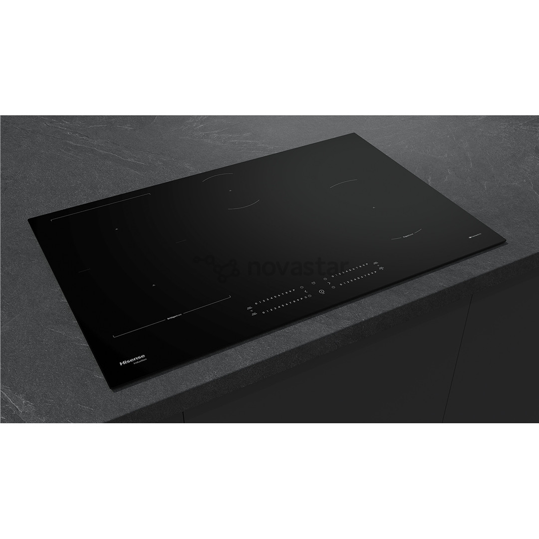 Hisense, width 79,5 cm, black - Built-in induction hob