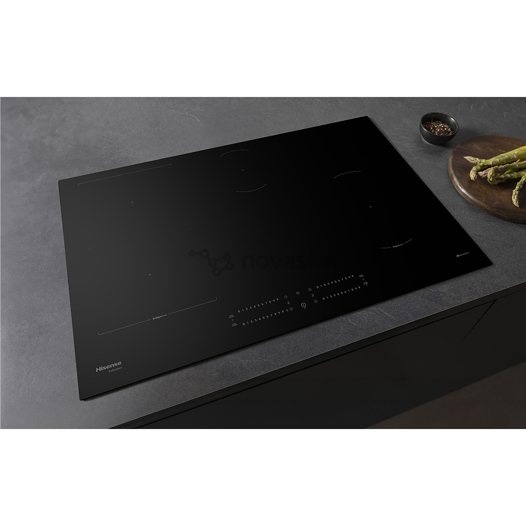 Hisense, width 79,5 cm, black - Built-in induction hob