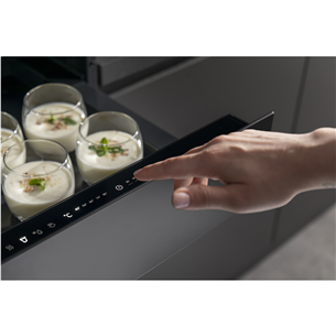 Hisense, black - Built-in warming drawer