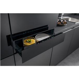 Hisense, black - Built-in warming drawer