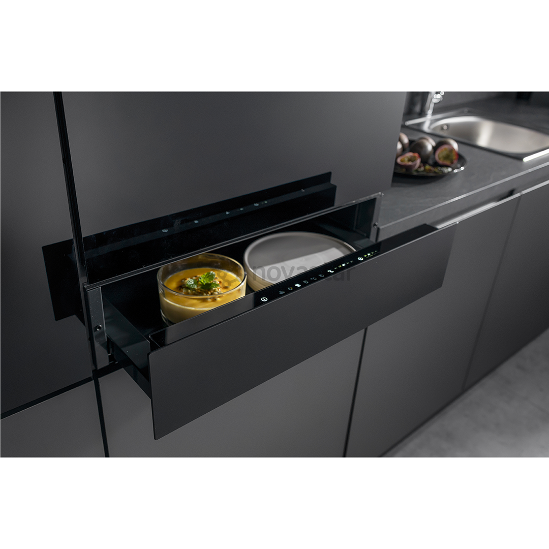 Hisense, black - Built-in warming drawer