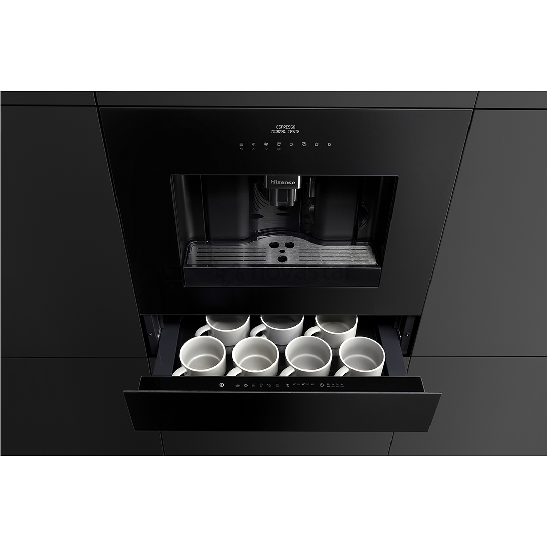Hisense, black - Built-in warming drawer